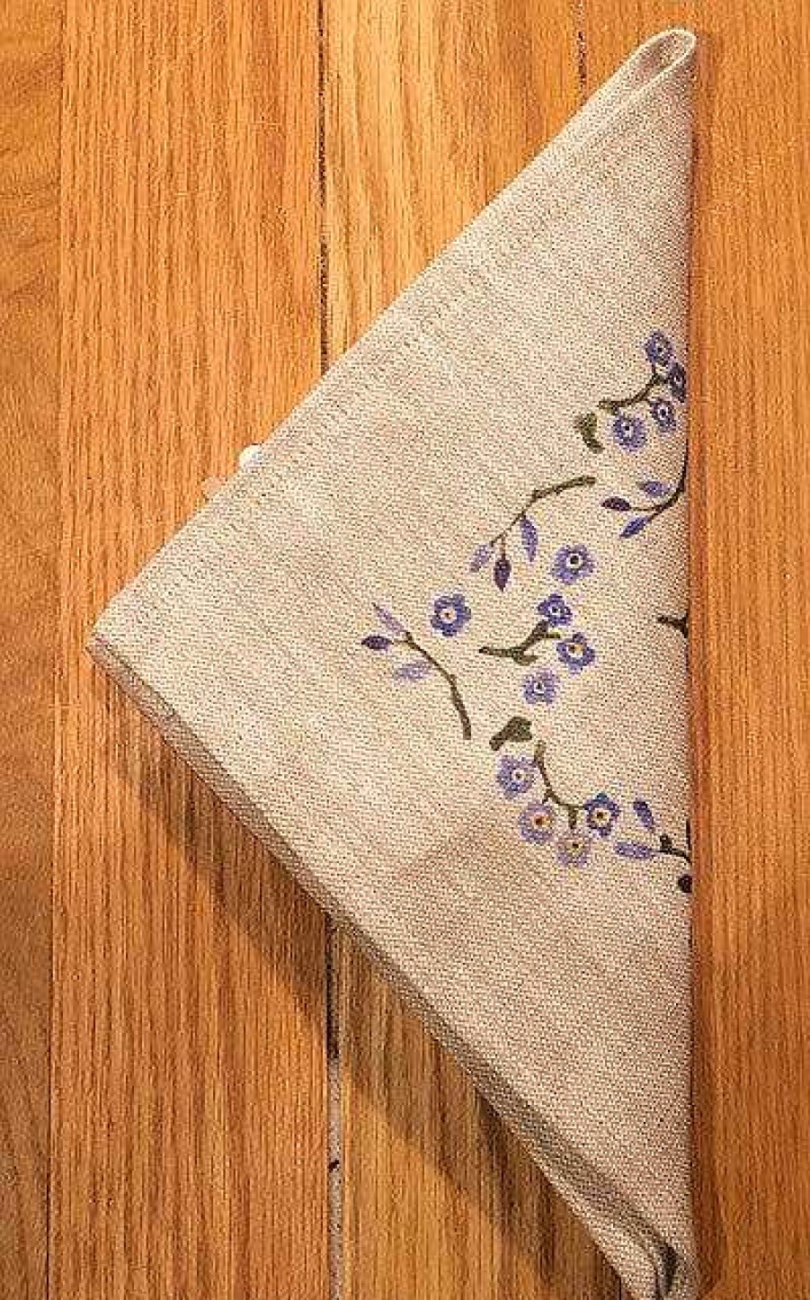 Nicholas Mosse Napkin Forget Me Not Linen Best