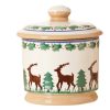 Nicholas Mosse Lidded Sugar Bowl Reindeer Best