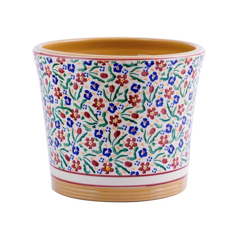 Nicholas Mosse Large Cache Pot Indoor Wild Flower Meadow Wholesale