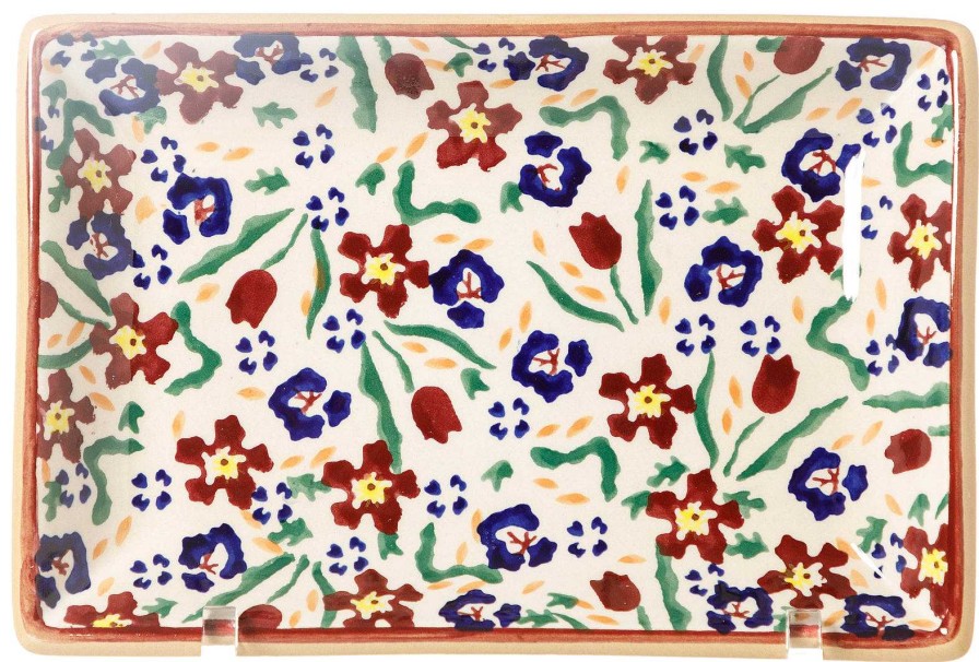 Nicholas Mosse Small Rectangle Plate Wild Flower Meadow Online