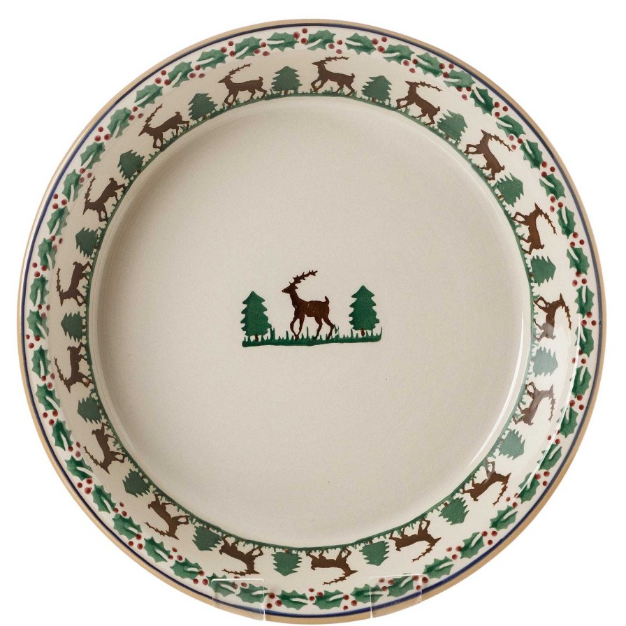 Nicholas Mosse Classic Pie Dish Reindeer Wholesale