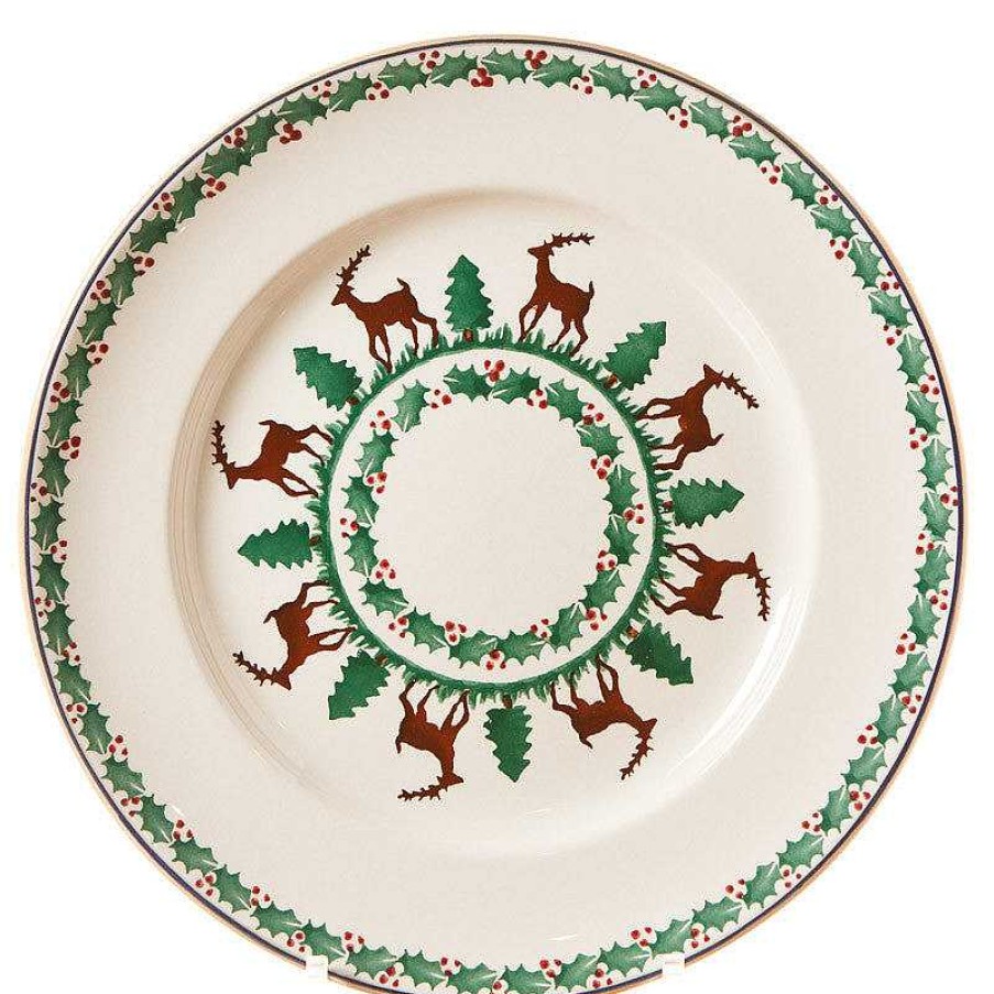 Nicholas Mosse Serving Plate Reindeer Wholesale