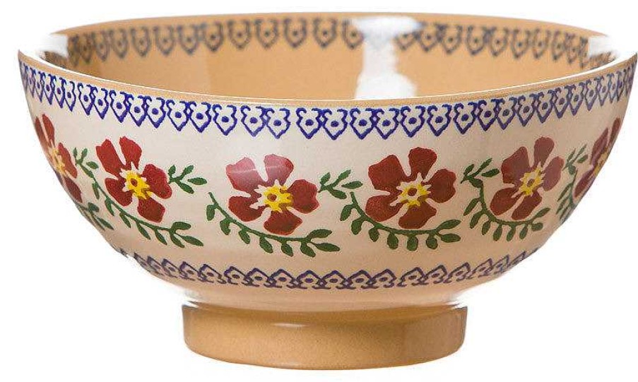 Nicholas Mosse Vegetable Bowl Old Rose 10Cm ( 4" H) New