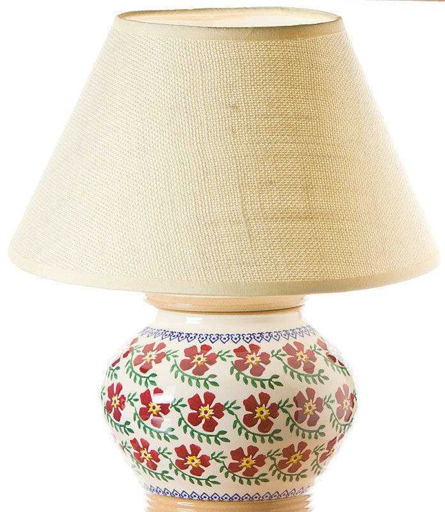 Nicholas Mosse 5" Lamp Old Rose Base Only New