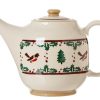 Nicholas Mosse Teapot Winter Robin Wholesale