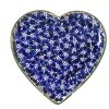 Nicholas Mosse Medium Heart Plate Dark Blue Lawn Hot