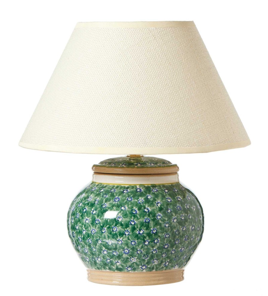 Nicholas Mosse Lawn Green 5" Lamp Base Wholesale