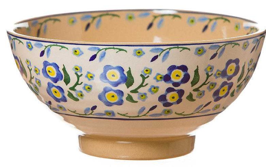 Nicholas Mosse Medium Bowl Forget Me Not Clearance