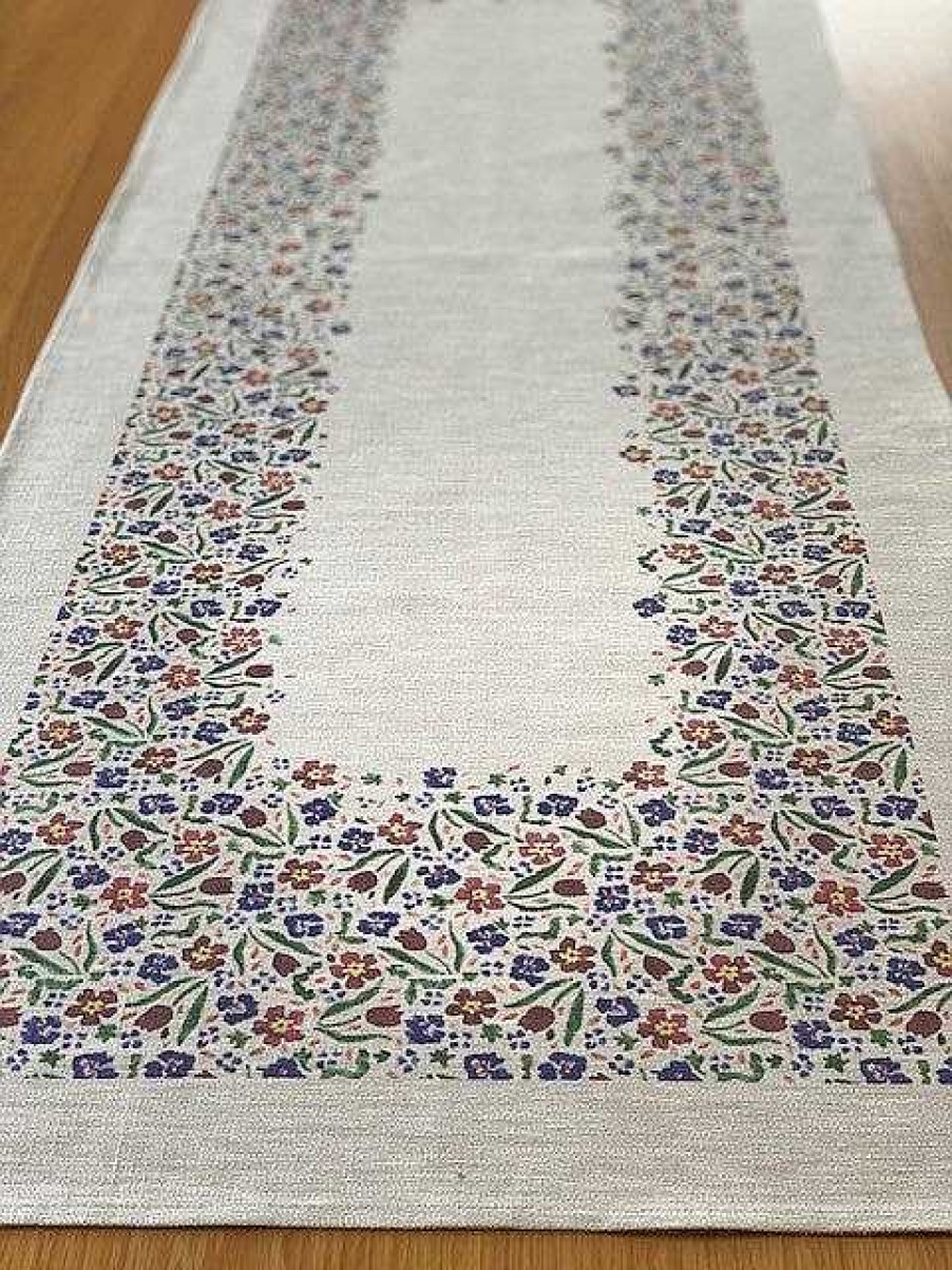 Nicholas Mosse Runner Wild Flower Meadow Linen Online