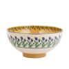 Nicholas Mosse Salad Bowl Blue Blooms Hot