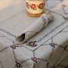 Nicholas Mosse Tablecloth Old Rose Linen 55 X 99 Hot