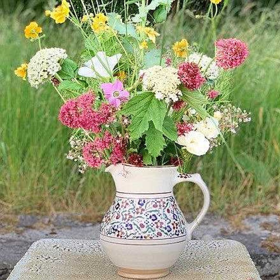 Nicholas Mosse Large Jug Wildflower Meadow Hot