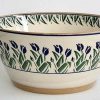 Nicholas Mosse Large Angled Bowl Blue Blooms Clearance