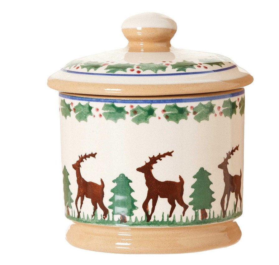 Nicholas Mosse Lidded Sugar Bowl Reindeer Wholesale