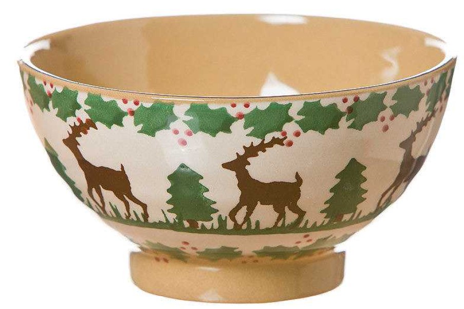 Nicholas Mosse Small Bowl Reindeer Hot