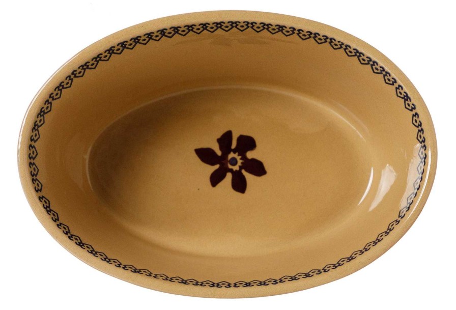 Nicholas Mosse Small Oval Pie Dish Clematis Hot