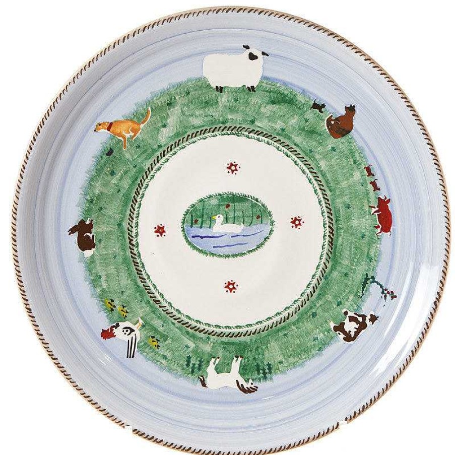 Nicholas Mosse Shallow Dish Assorted Animals Best