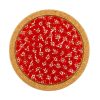 Nicholas Mosse Trivet Round Red Lawn Best