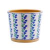 Nicholas Mosse Large Cache Pot Indoor Blue Blooms New