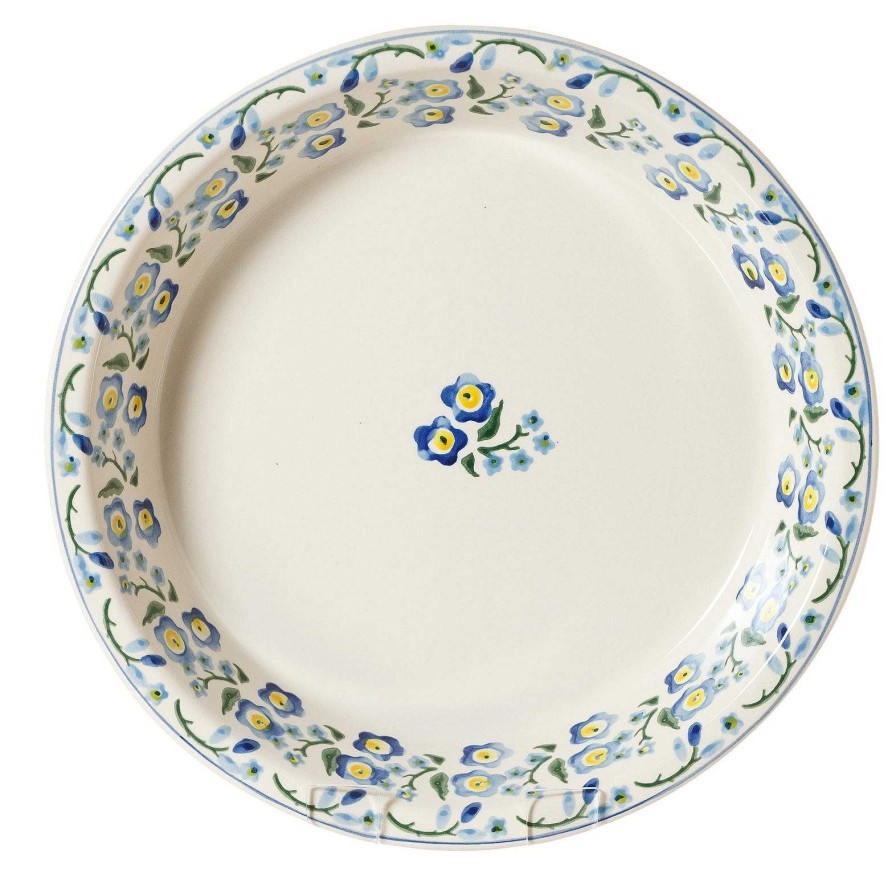 Nicholas Mosse Classic Pie Dish Forget Me Not New