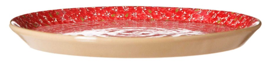 Nicholas Mosse Presentation Platter Lawn Red Hot