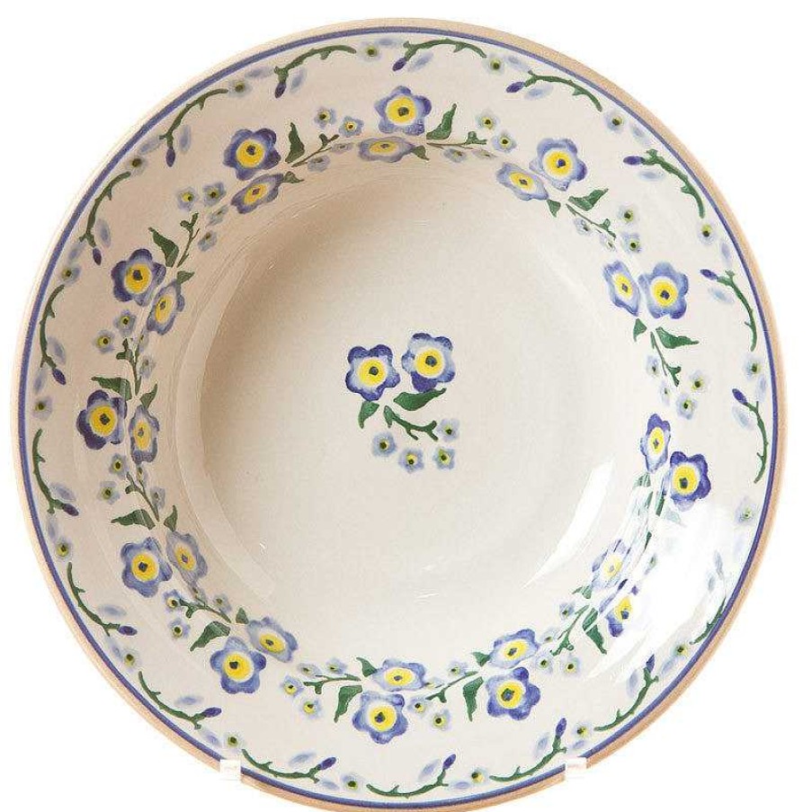 Nicholas Mosse Pasta Bowl Forget Me Not Hot