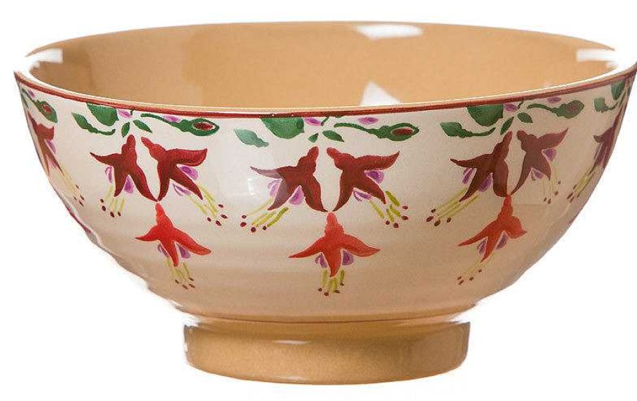 Nicholas Mosse Vegetable Bowl Fuchsia New