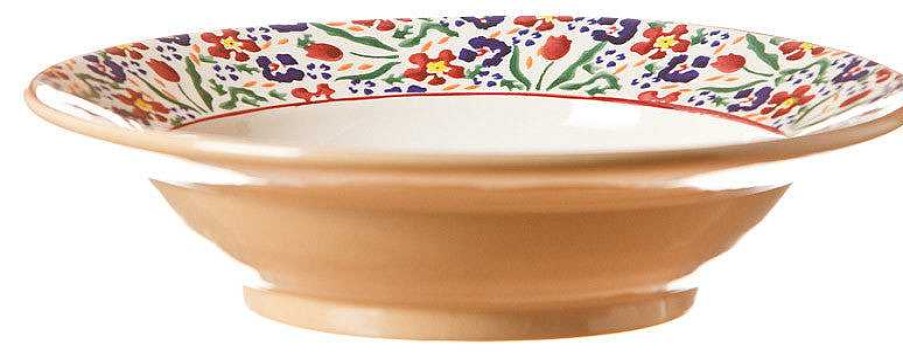 Nicholas Mosse Pasta Bowl Wild Flower Meadow New