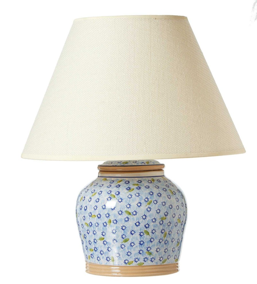 Nicholas Mosse Lawn Light Blue 7" Lamp Base Clearance