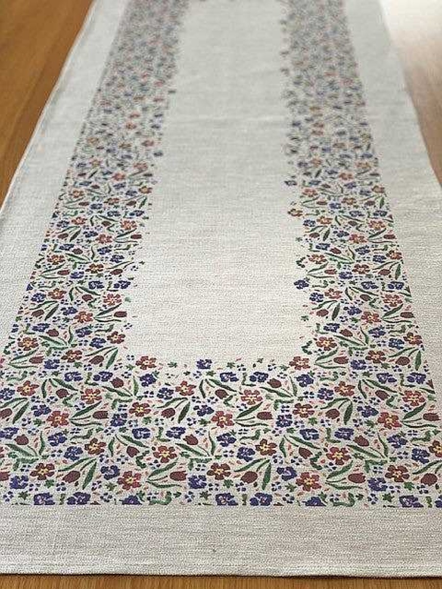 Nicholas Mosse Runner Wild Flower Meadow Linen Best