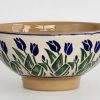 Nicholas Mosse Vegetable Bowl Blue Blooms Hot