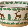 Nicholas Mosse Small Angled Bowl Reindeer Clearance