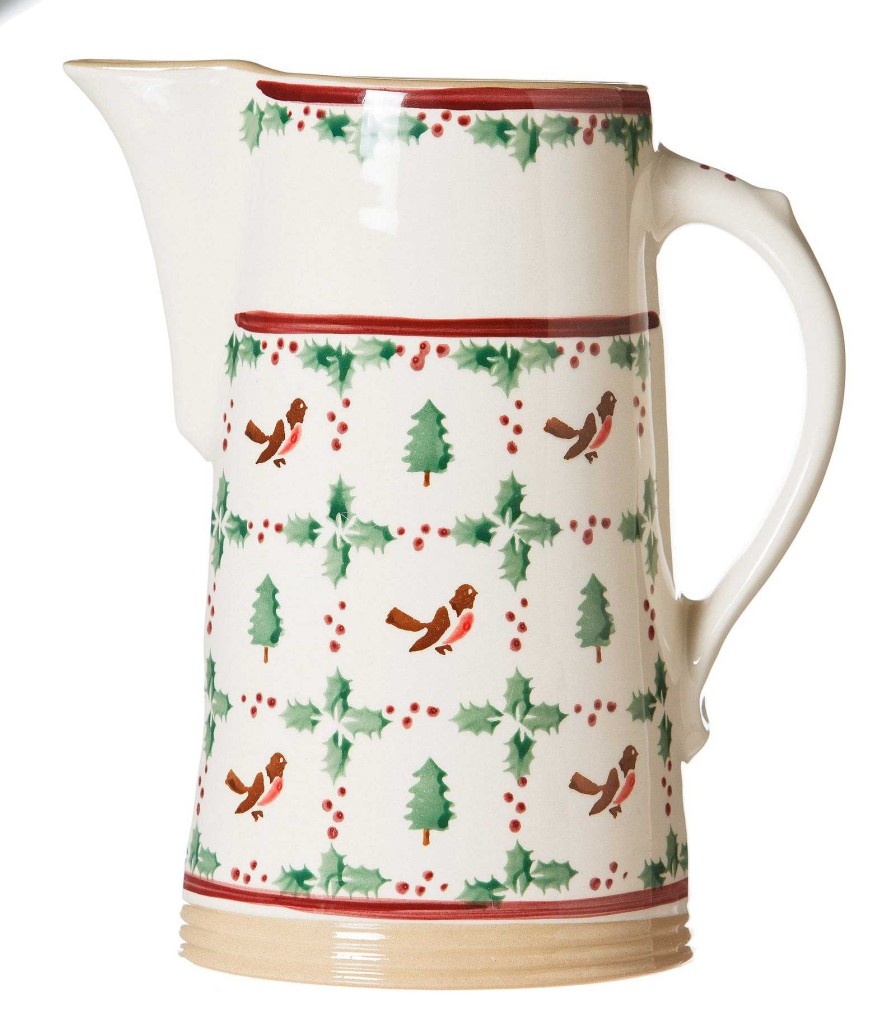 Nicholas Mosse Xl Jug Winter Robin Hot