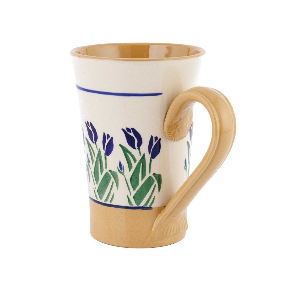 Nicholas Mosse Tall Mug Blue Blooms Best