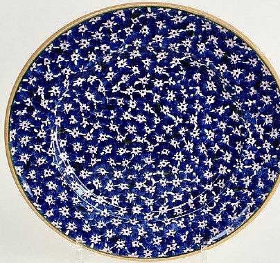 Nicholas Mosse Serving Plate Dark Blue Lawn New