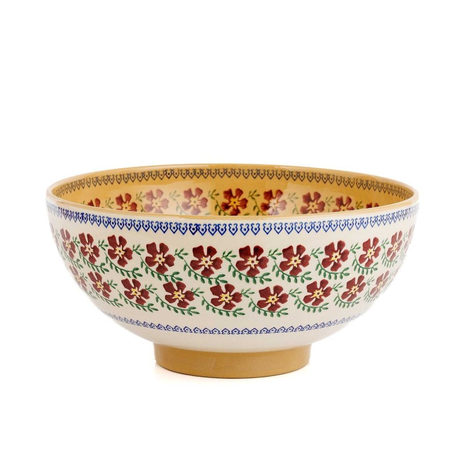 Nicholas Mosse Salad Bowl Old Rose Best