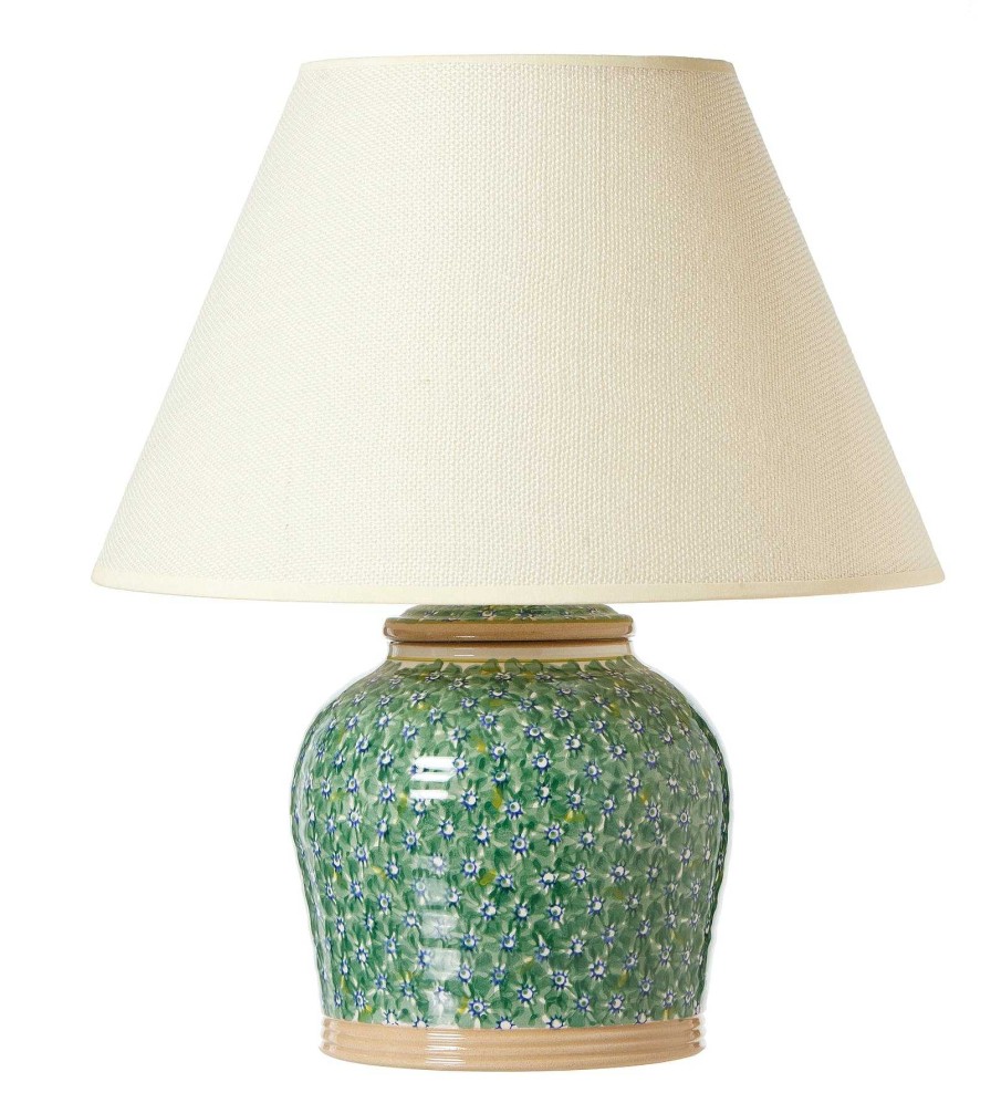 Nicholas Mosse Lawn Green 7" Lamp Base Best