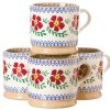 Nicholas Mosse 4 Small Mugs Old Rose New