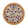 Nicholas Mosse Trivet Round Wildflower Meadow Hot