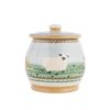 Nicholas Mosse Small Round Lidded Jar Assorted Landscape Clearance