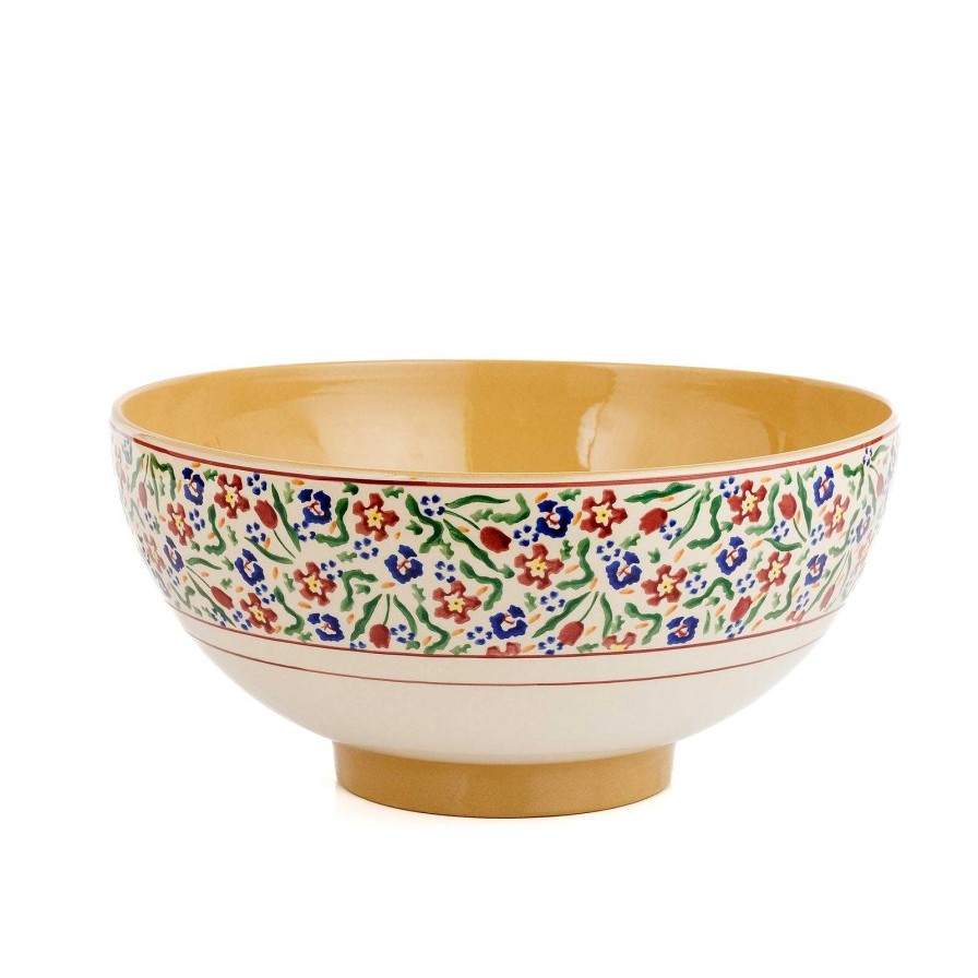 Nicholas Mosse Salad Bowl Wild Flower Meadow Hot