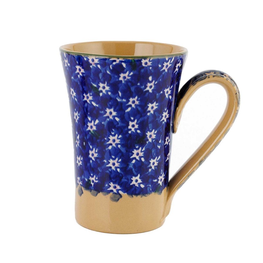 Nicholas Mosse Tall Mug Lawn Dark Blue Clearance