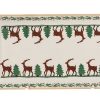 Nicholas Mosse Medium Rectangle Plate Reindeer Hot