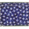 Nicholas Mosse Small Rectangle Plate Lawn Dark Blue Clearance