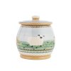 Nicholas Mosse Small Round Lidded Jar Assorted Landscape New