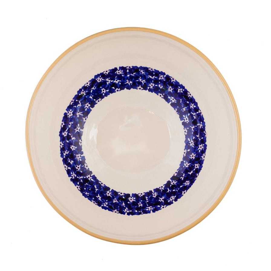 Nicholas Mosse Salad Bowl Dark Blue Lawn Online