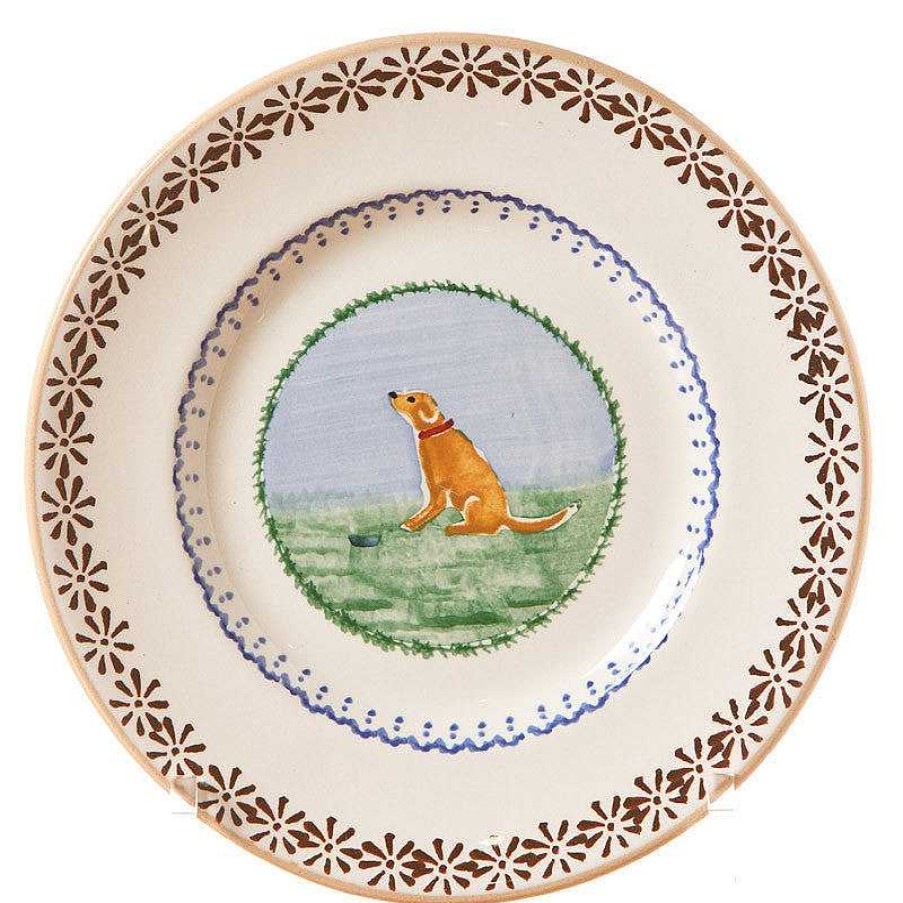 Nicholas Mosse Side Plate Dog Hot