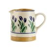 Nicholas Mosse Small Cylinder Jug Blue Blooms Best