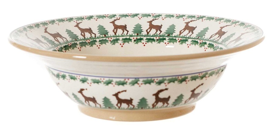 Nicholas Mosse Pasta Server Reindeer New