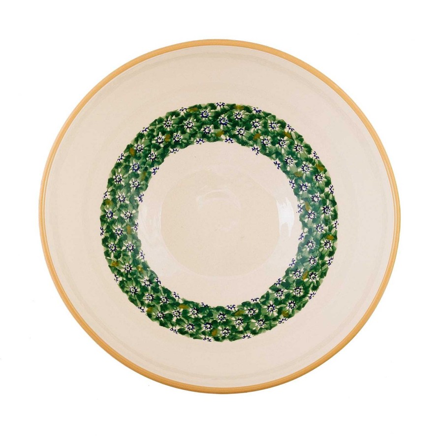 Nicholas Mosse Salad Bowl Green Lawn Online